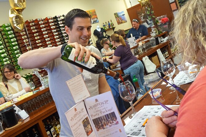 The Works Tasting Session (Wine, Whiskey or Cider) - Seven wines, four ciders, or four whiskeys