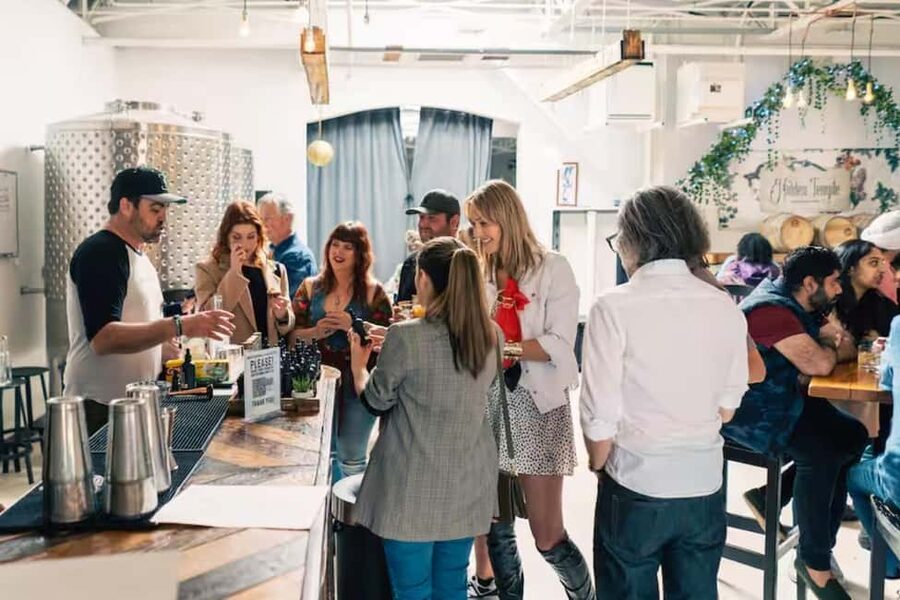 Toronto: Nickel 9 Distillery Tour and Tasting - Starting with a cocktail at Nickel 9