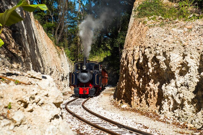 Victorian Steam (Long) Railway Journey+Great House & Distillery - A steam railway in the hills above Barbados