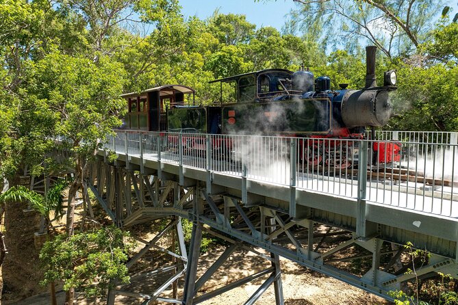 Victorian Steam (Long) Railway Journey+Great House & Distillery - Cherry Tree Hill gives the ride its big view