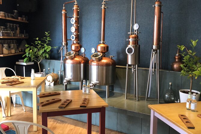 Visit a Working South Loch Gin Distillery - Three South Loch gins with premium mixers