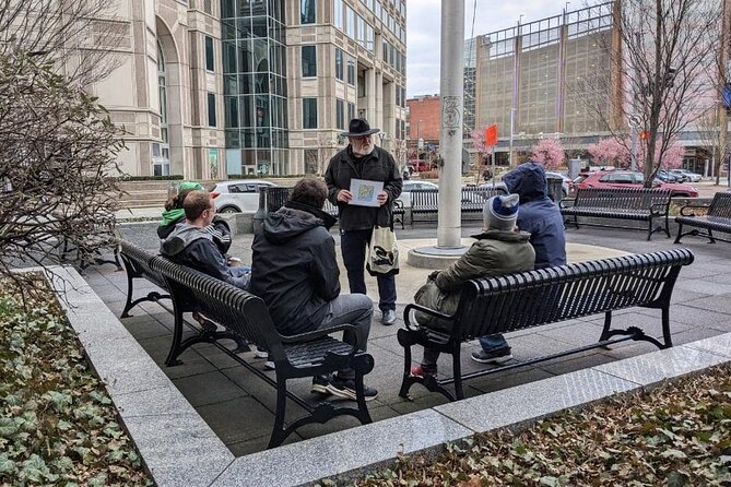 Whiskey Rebellion & Prohibition Tour - Mellon Square and the first taste of the city
