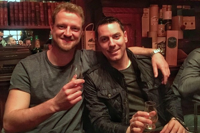Whiskey Tasting Tour of Dublin - The Palace Bar: two samples in a private whiskey room