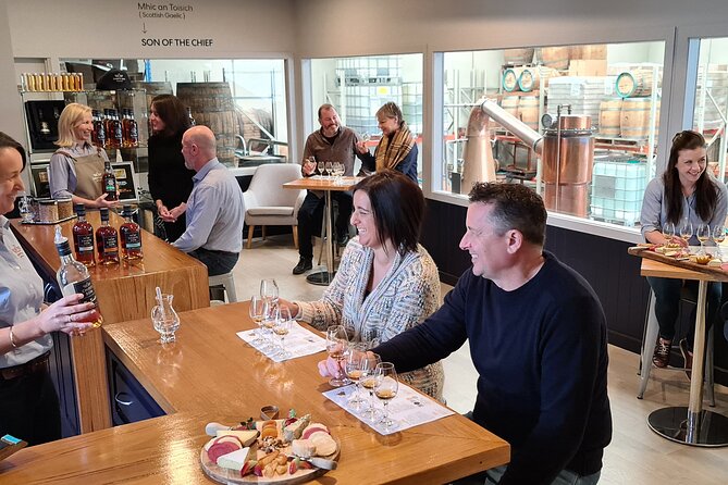Whisky Distillery Tour with Whisky Tasting & Cheese Platter - Six stages in the glass